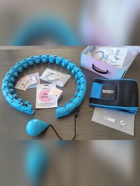 INFINITY HOOP - PRO, FITNESS WEIGHTED HULA HOOP!!